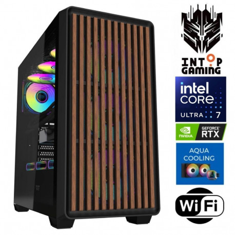 INTOP AQUA Ultra 7 265KF 64GB DDR5 500SSD M.2 NVME+4TB RTX5070 12GB WiFi no-OS