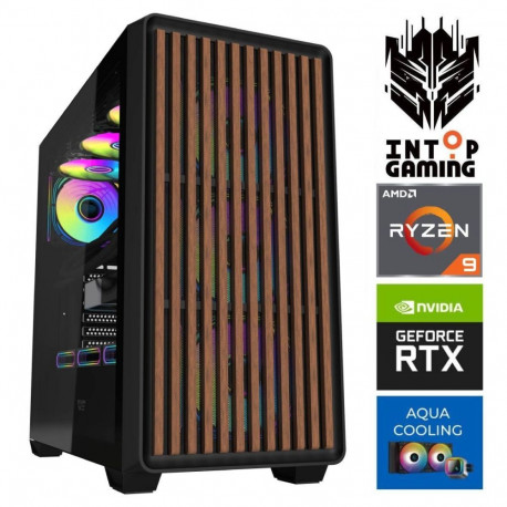 INTOP AQUA Ryzen 9 9900x 32GB DDR5 1TB SSD M.2 NVME+4TB RTX5070Ti 16GB
 no-OS
