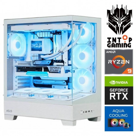 INTOP AQUA Ryzen 9 9900x 32GB DDR5 1TB SSD M.2 NVME+4TB RTX5070Ti 16GB
 no-OS