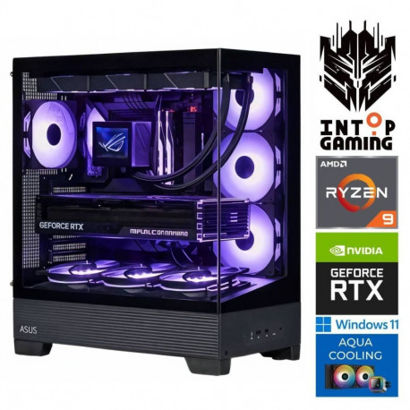 INTOP AQUA Ryzen 9 9900x 64GB DDR5 1TB SSD M.2 NVME+4TB RTX5070Ti 16GB
 WIN11