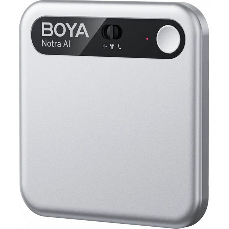 Boya Notra AI Note Taker, silver