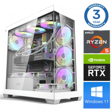INTOP Ryzen 5 7500F 32GB DDR5 1TB SSD M.2 NVME+4TB RTX5050 8GB WIN11