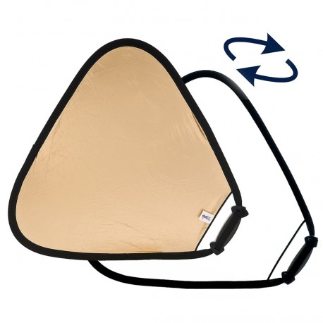 Lastolite reflector Tri Grip 75cm, golden/white (LA-3641)
