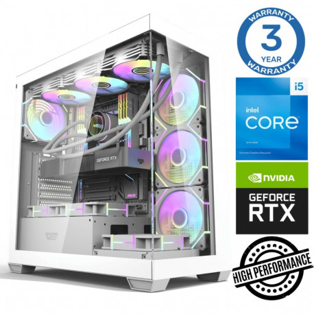 INTOP i5-14400F 32GB DDR5 1TB SSD M.2 NVME+4TB RTX5060Ti 16GB no-OS