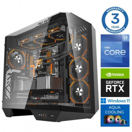 INTOP AQUA i7-14700F 16GB DDR5 1TB SSD M.2 NVME+4TB RTX5070 12GB WIN11