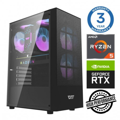 INTOP Ryzen 5 5500 32GB 1TB SSD M.2 NVME+4TB RTX3050 6GB no-OS