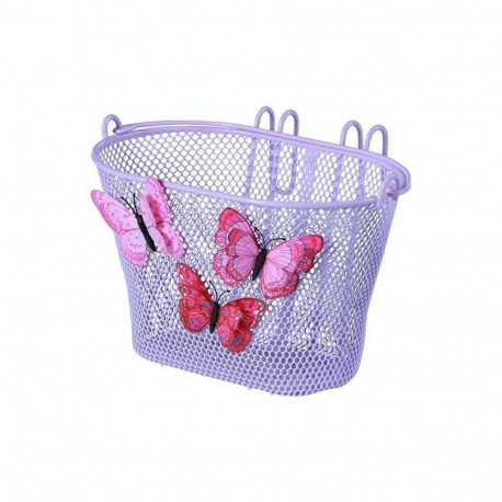 Esikorv lasteratastele BASIL Butterfly, lilla