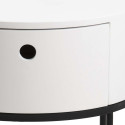 Öökapp POLO D40xH51cm, valge, MDF, metall
