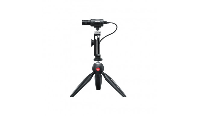 Shure MV88+DIG-VIDKIT must mikrofon ja videokomplekt