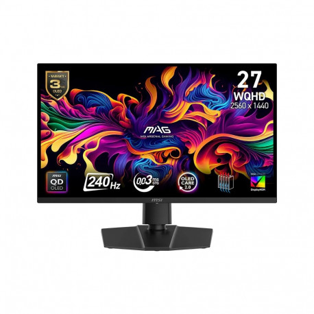 MAG 271QP QD-OLED X must lame monitor 24/26.5-tolline QD-LED WQHD 240Hz