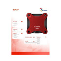 SSD External Disk SD620 2TB U3.2A 520/460 MB/s Red
