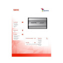 Drive SSD External SD810 2TB USB3.2C 20Gb/s silver