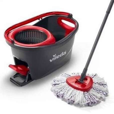 TURBO 3in1 mikrokiust pöörlev mopp