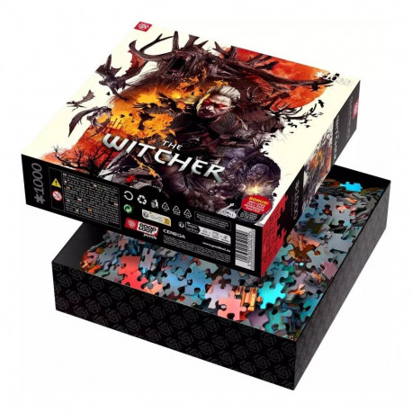 Puzzle - Cenega Publishing The Witcher Monsters 1000 pcs 680x480 mm