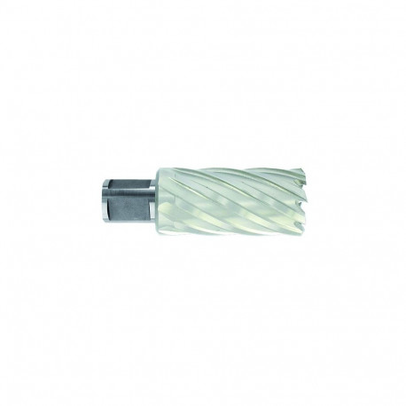 Kroonpuur Ø40X80X50 mm, HSS, pikk seeria. Kinnitus Ø19 mm, Weldon. Haljas