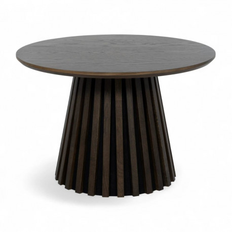 Diivanilaud SVENDBORG ø80x45 cm, suitsutatud tamm