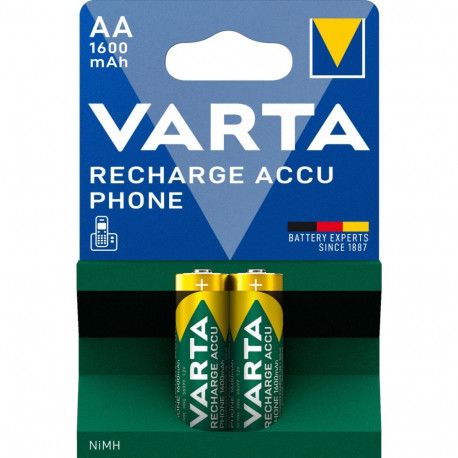 1x2 Varta Professional Accu NiMH 1600 mAh AA telefoni aku