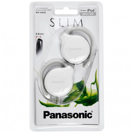 Panasonic kõrvaklapid RP-HS 46 E-W, valge