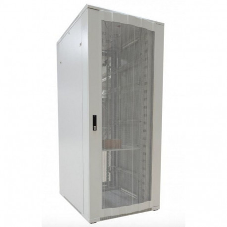 "ALLNET Netzwerkschrank 19"" 42HE B800/T1000mm perforierte Blechtüren Lichtgrau SNB-Serie"