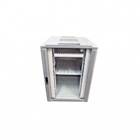 ALLNET 19" 42HE B800/T 800mm klaasuksega helehall võrgukapp SNB-seeria