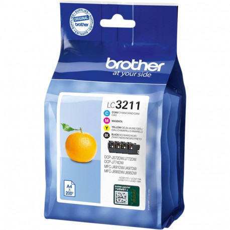 "Brother LC-3211 Value-Pack BK/C/M/Y"