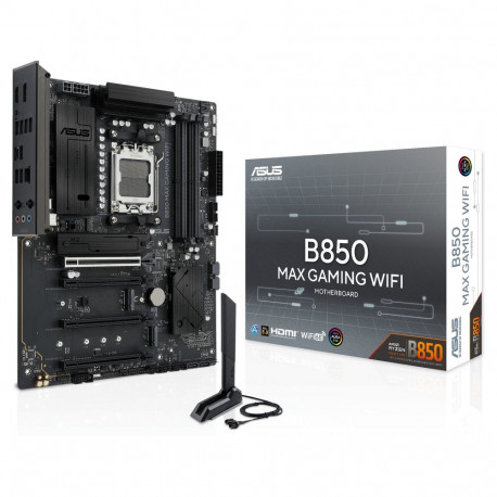 "ASUS B850 MAX GAMING WIFI (AMD,AM5,DDR5,ATX)"