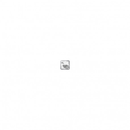 "Jung A1520BFKLSLWW SCHUKO Steckdose m.Klappd.Schloss 16A 250V A alpinweiß"