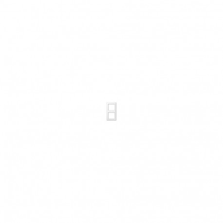 Jung AS 500 2-osaline raam alpivalge AS582WW