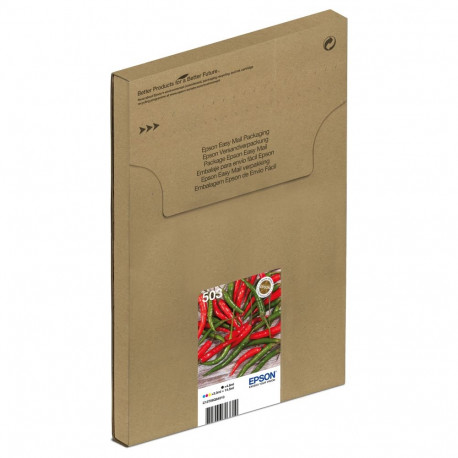 Epson 503 Multipack Easy Mail pakend - 4-pakk - XL - must, tsüaan, magenta, kollane