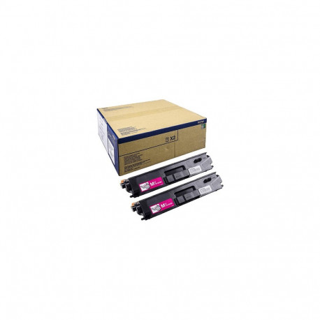 "Brother Toner TN-900MTWIN Magenta Doppelpack (12000 Seiten)"