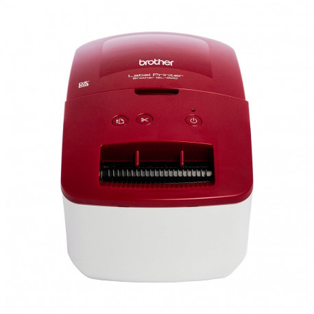 Brother QL-600R punane etiketiprinter