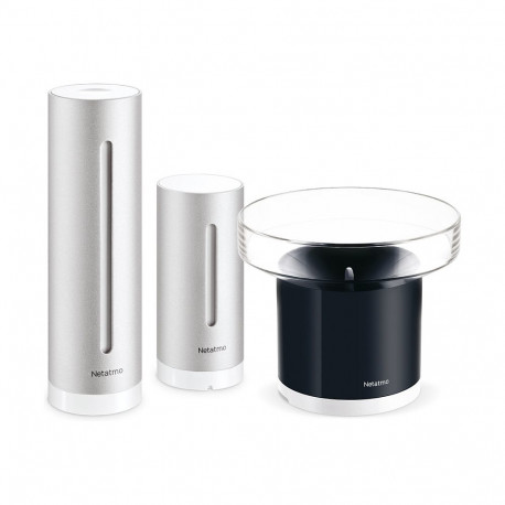 "Netatmo Set mit Wetterstation und Regenmesser"
