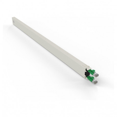 "Patchbox patchbox.one Kupferkassette 30RU (1,8 m), Cat. 6a, U/FTP, PoE, grün"