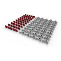 "Patchbox PATCHBOX/dev/mount Käfigmuttern 19"" Befestigungssystem, 50 Stück"
