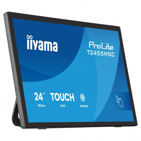 60,5cm/23.8" (1920x1080) iiyama ProLite T2455MSC-B2 16:9 IPS 5ms 120Hz HDMI DisplayPort USB VESA kõl