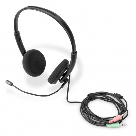 "DIGITUS On Ear Office Headset mit Geräuschred. 3,5 mm Stereo"