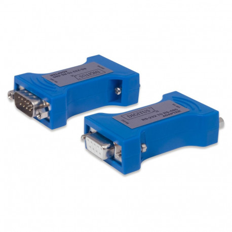 "DIGITUS Adapter RS-232 -> RS-485 300-115,2 Kbps blau"