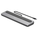"Docking USB-C->HDMI,DP,USBA,USBC,RJ45,PD silber"