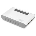 "DIGITUS 2-Port USB2.0 Wireless Multif. Netw.Server,300Mbps"