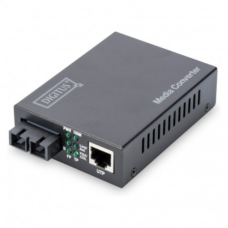 "DIGITUS Medienkonverter Fast Ethernet RJ45/SC Multimode"