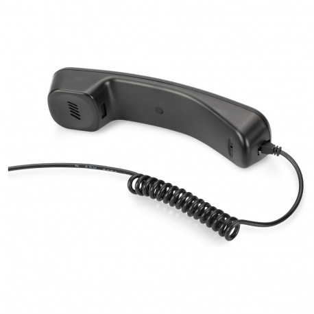 "DIGITUS Telefonhörer USB-A, für Skype, Kabel 1.8-1.9m"