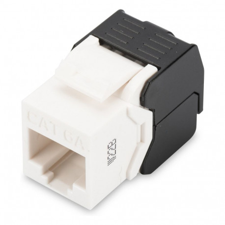 "DIGITUS Keystone Jack Cat6a 500MHz ungeschirmt werkzeugfrei"