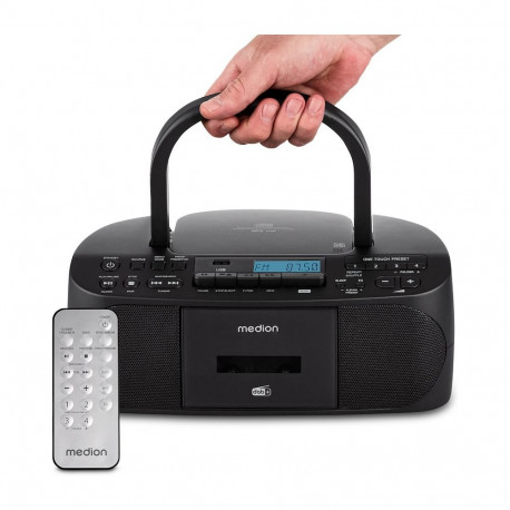 "MEDION® LIFE® DRX-1 Plus Boombox schwarz"