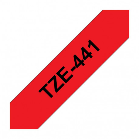 Brother P-Touch TZE-441 must punasel 18mm