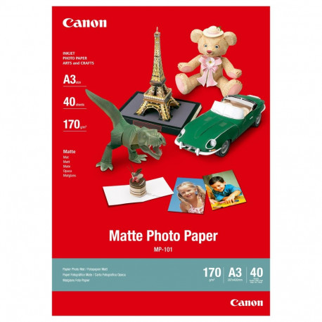 Canon MP-101 - A3 (297 x 420 mm) - 170 g/m² - 40 lehte fotopaber