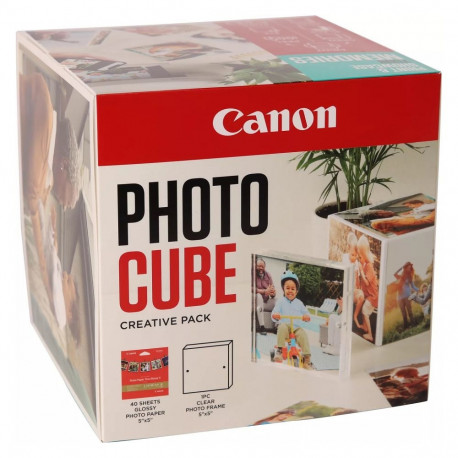 Canon Photo Cube Creative + PP-201 koos fotopaberiga, 40 lehte, läikiv / sinine