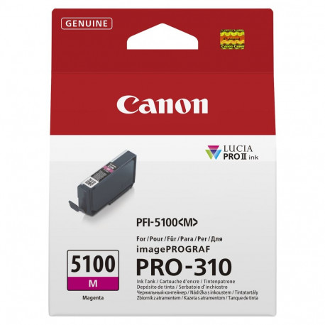 "CANON PFI-5100 SERIES Magenta ink tank"