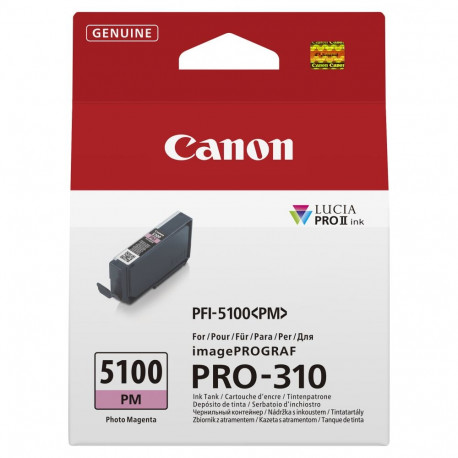 Canon PFI-5100 SERIES foto-magenta tindimahuti