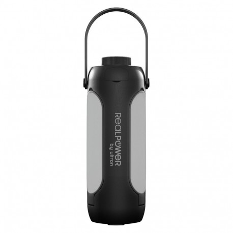 "RealPower LED outdoor Light 190,solar,schwarz,6.000mAh"