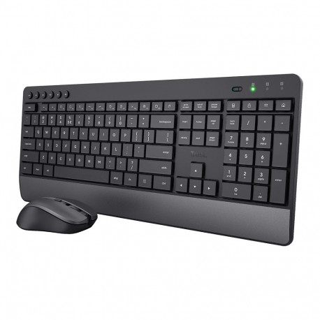 Trust Trezo Comfort juhtmevaba klaviatuuri ja hiire komplekt - saksa QWERTZ-paigutus